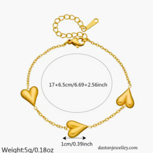 Adjustable clasp and extender rings for easy sizing and secure daily wear.